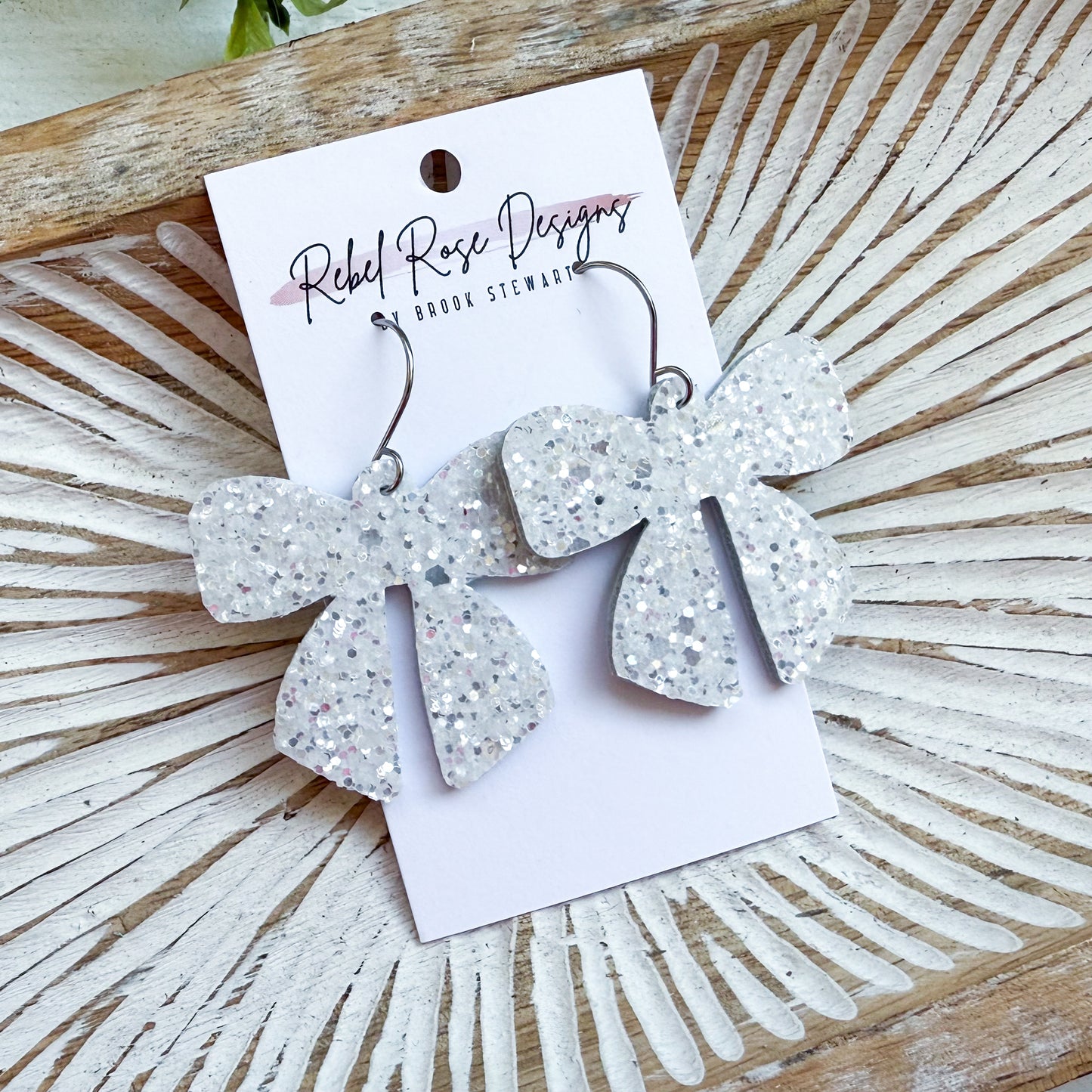Fancy Chunky Glitter Bows - Valentine Edition