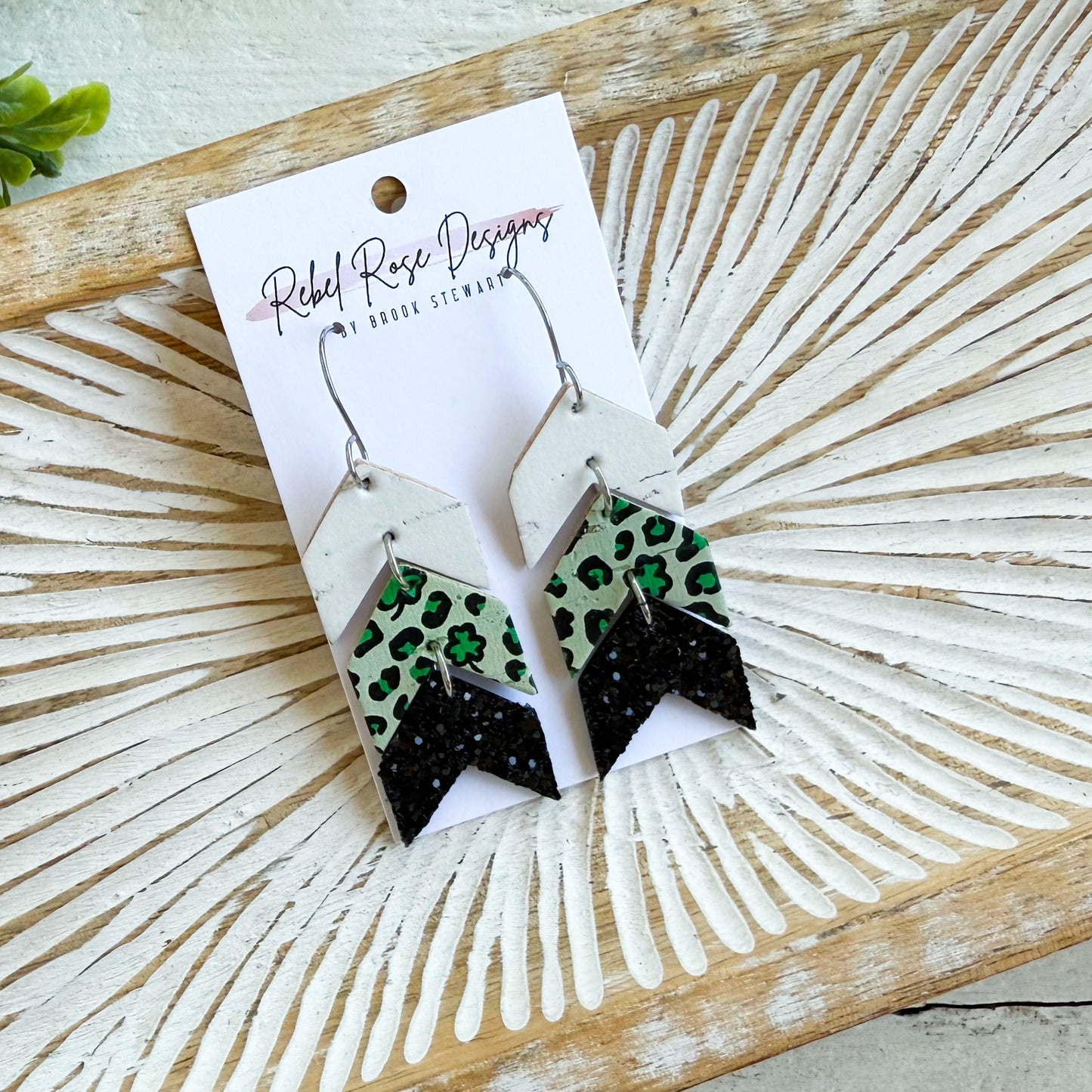 Lucky Leopard Chevron