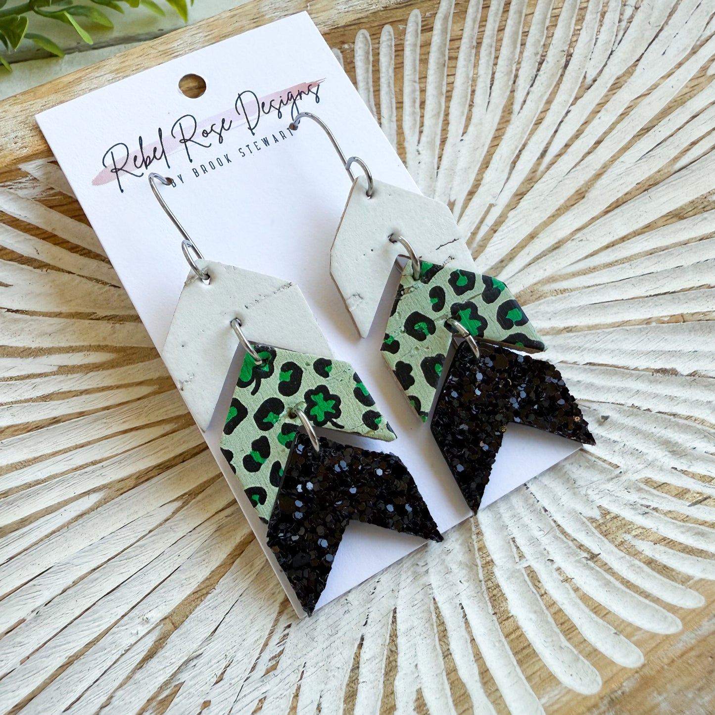 Lucky Leopard Chevron
